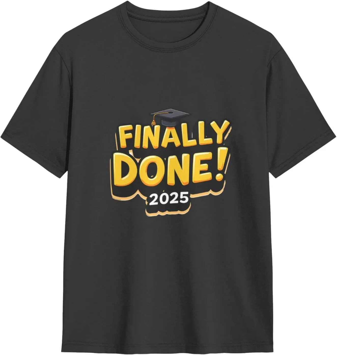 Футболка классическая хлопковая с круглым вырезом Unisex Casual Tee Finally Done,Class of 2025 ShuDianhkqwe
Футболка классическая хлопковая с круглым вырезом Unisex Casual Tee Finally Done,Class of 2025 ShuDianhkqwe