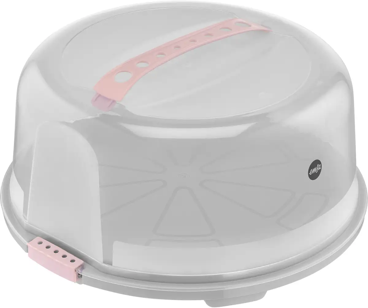 Коробка для транспортировки тортов Emsa "K32684 Prep&Bake", (2 части), круглая 34 см, ручка для переноски 36,4х17х34,4 см, розовый
Коробка для транспортировки тортов Emsa "K32684 Prep&Bake", (2 части), круглая 34 см, ручка для переноски 36,4х17х34,4 см, розовый