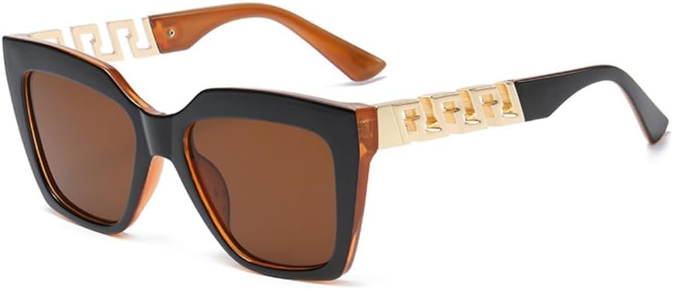 MUTYNE Модные женские солнцезащитные очки в квадратной оправе, элегантные очки класса люкс для активного отдыха, защита от УФ-излучения UV400, металлические женские очки, C1
MUTYNE Модные женские солнцезащитные очки в квадратной оправе, элегантные очки класса люкс для активного отдыха, защита от УФ-излучения UV400, металлические женские очки, C1