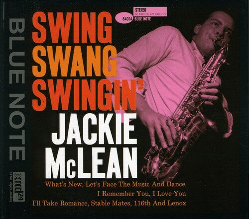 CD диск McLean, Jackie: Swing, Swang, Swingin
CD диск McLean, Jackie: Swing, Swang, Swingin