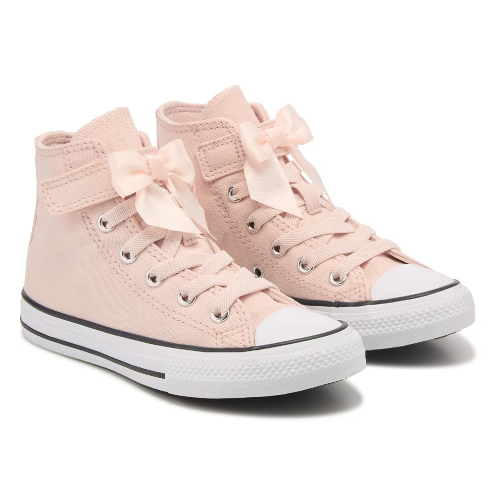 Детские кеды с высоким верхом Chuck Taylor All Star 1V от Converse для маленьких детей, blush pink/bow
Детские кеды с высоким верхом Chuck Taylor All Star 1V от Converse для маленьких детей, blush pink/bow