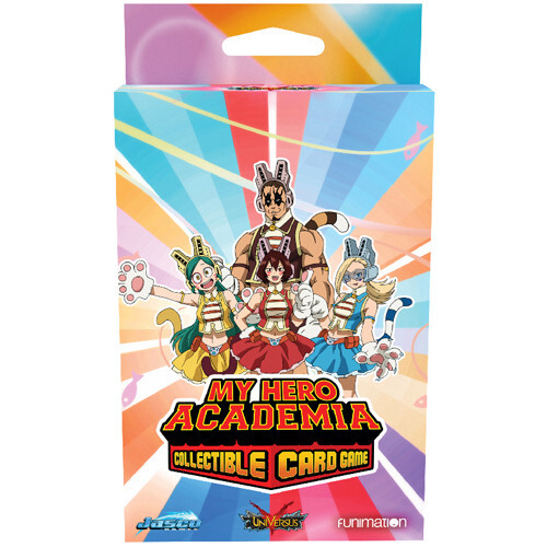 Карточная игра Jasco Games My Hero Academia CCG: Wild Wild Pussycats Deck-Loadable Content Pack 
Карточная игра Jasco Games My Hero Academia CCG: Wild Wild Pussycats Deck-Loadable Content Pack