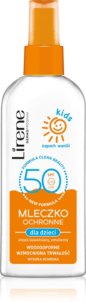 Защитный лосьон Sun Kids для детей SPF 50 Lirene, 150 мл
Защитный лосьон Sun Kids для детей SPF 50 Lirene, 150 мл