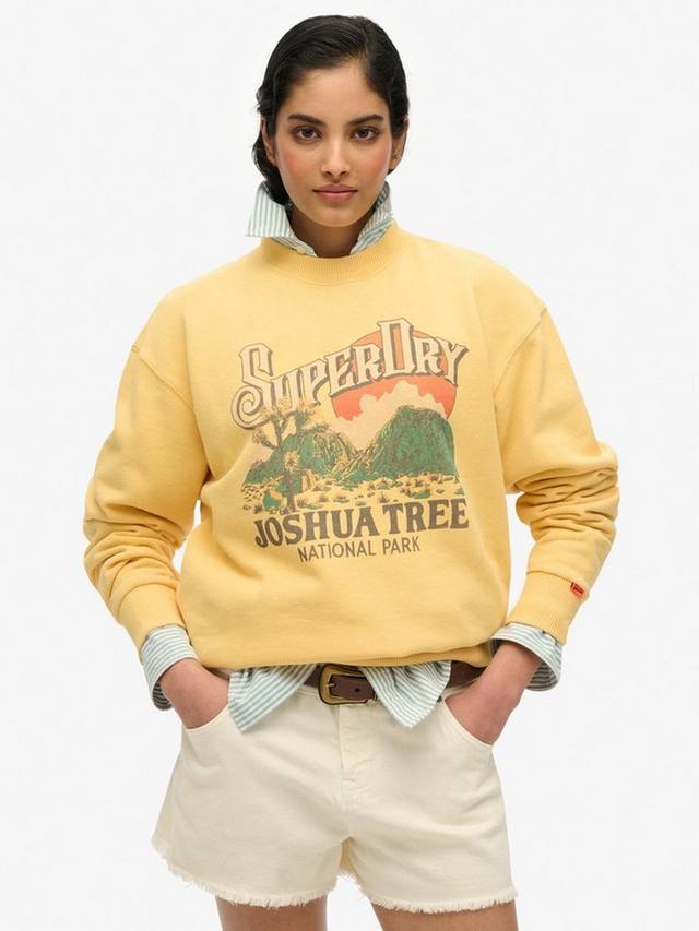 Сувенирный свитшот с принтом Superdry, Flax Yellow
Сувенирный свитшот с принтом Superdry, Flax Yellow