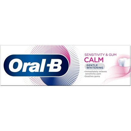 Sens Gum Calm Нежное отбеливание, Oral B
Sens Gum Calm Нежное отбеливание, Oral B