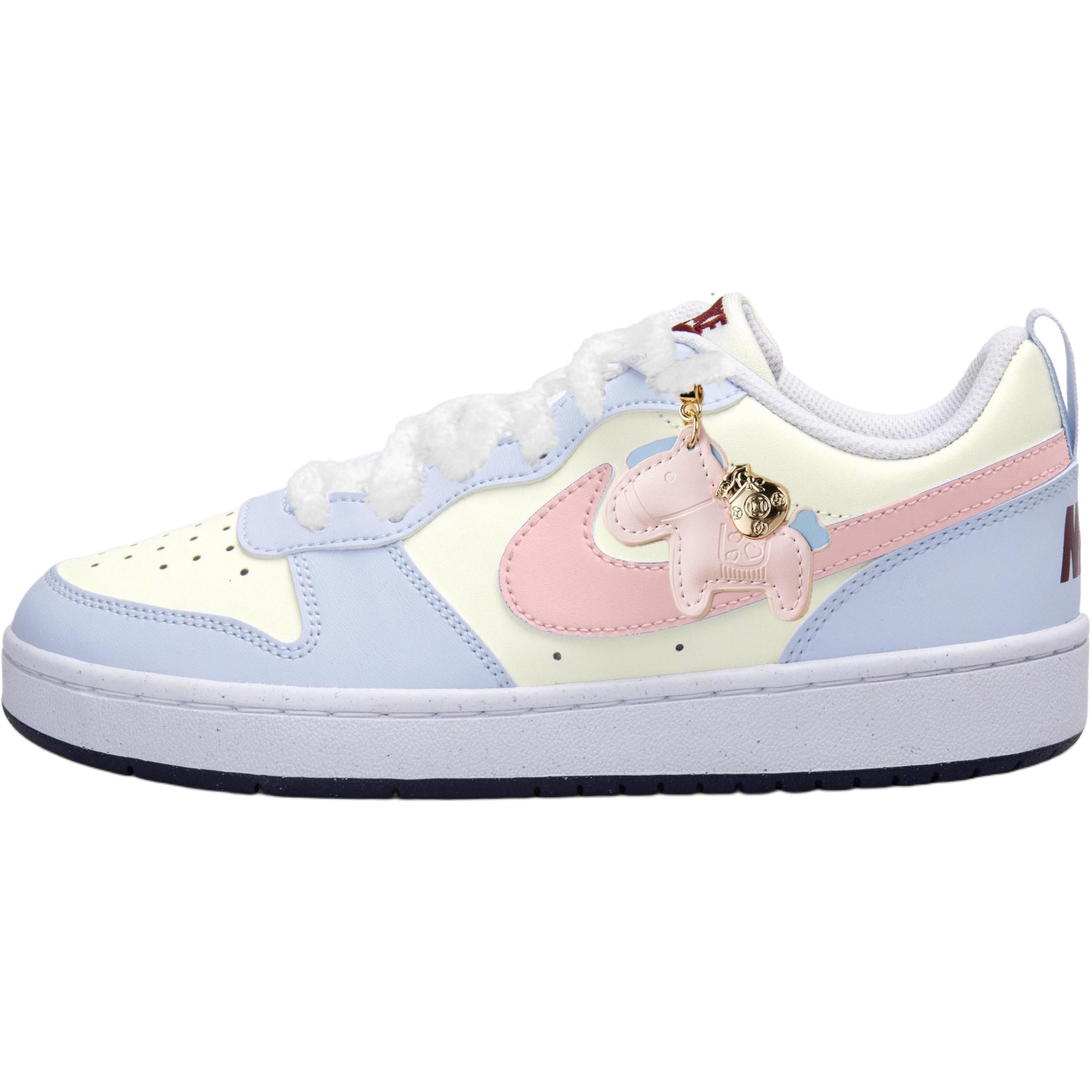 Nike Court Borough 2 Low top Skateboard Shoes Beige Blue для подростков
Nike Court Borough 2 Low top Skateboard Shoes Beige Blue для подростков