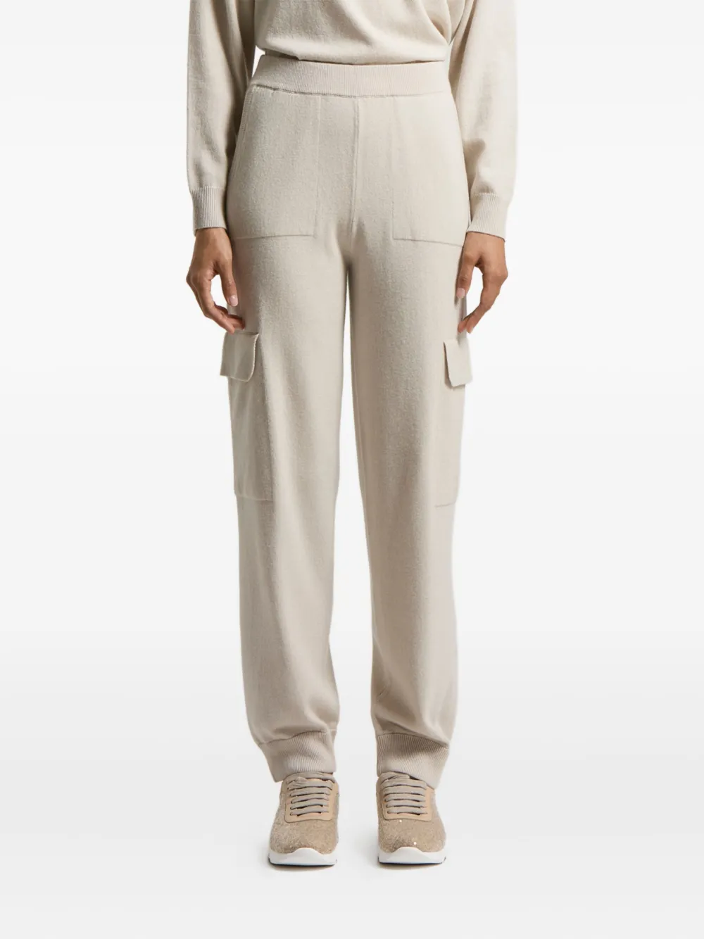 Трикотажные брюки с карманами-карго Peserico, нейтральный
Трикотажные брюки с карманами-карго Peserico, нейтральный