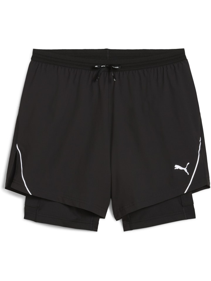 Спортивные брюки "Run Ultraweave 2IN1 5" Short" черного цвета Puma
Спортивные брюки "Run Ultraweave 2IN1 5" Short" черного цвета Puma