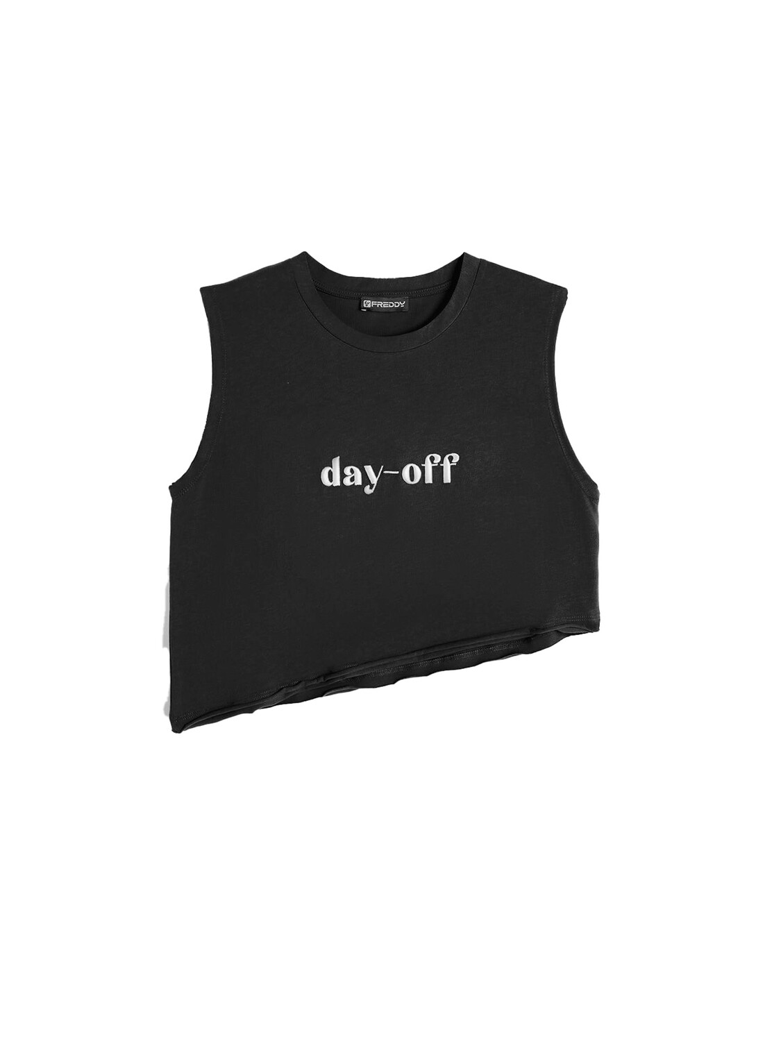 Майка canotta corta a taglio vivo Freddy, черный
Майка canotta corta a taglio vivo Freddy, черный