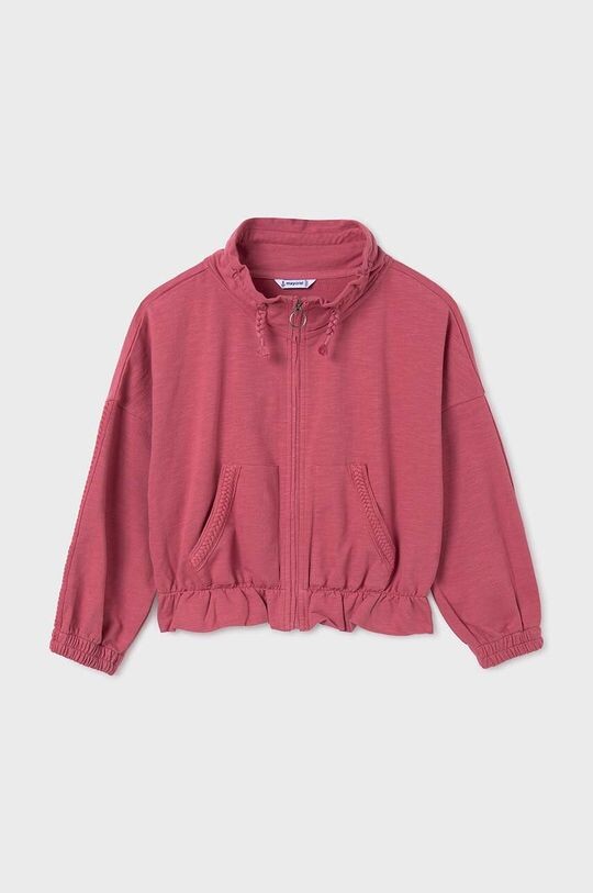 Mayoral Детская хлопковая толстовка, розовый
Mayoral Детская хлопковая толстовка, розовый