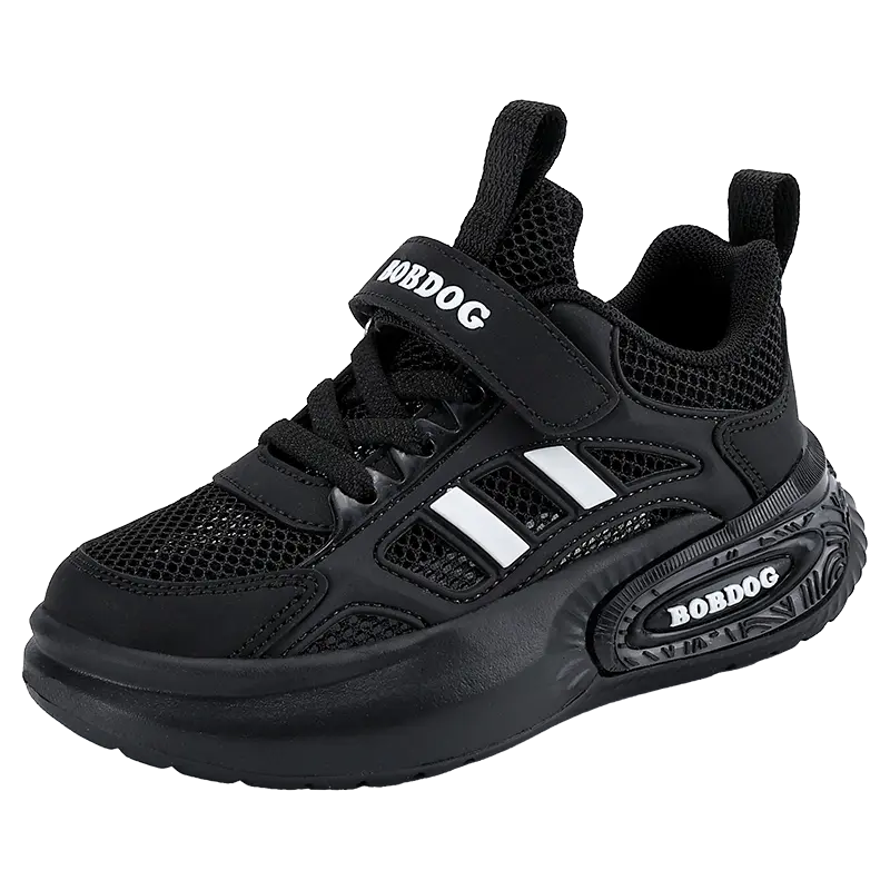 Низкие детские кроссовки для повседневной жизни BOBDOG, черный 
Низкие детские кроссовки для повседневной жизни BOBDOG, черный