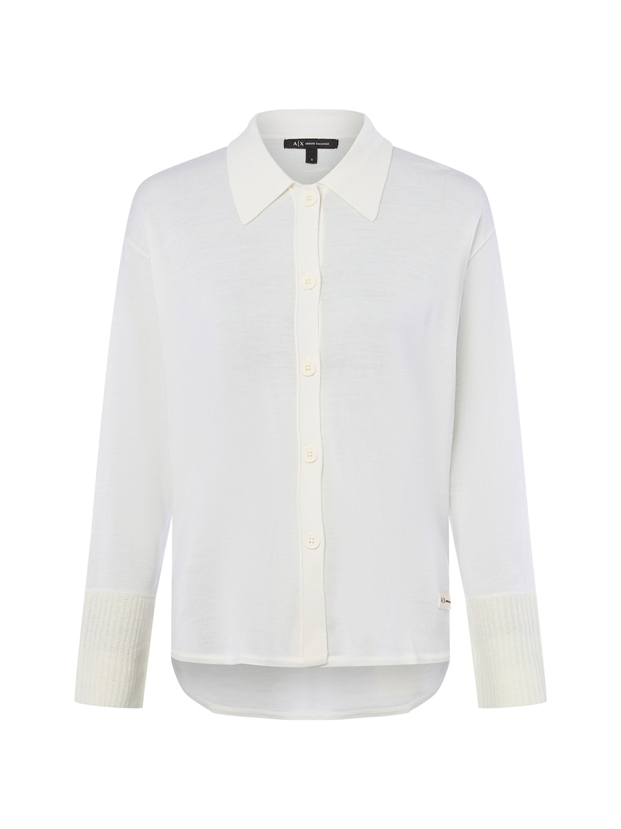 Вязаный кардиган ARMANI EXCHANGE, белый
Вязаный кардиган ARMANI EXCHANGE, белый