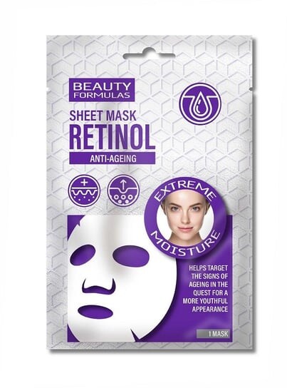 Увлажняющая тканевая маска для лица Beauty Formulas, Retinol Anti-Ageing Sheet Mask
Увлажняющая тканевая маска для лица Beauty Formulas, Retinol Anti-Ageing Sheet Mask