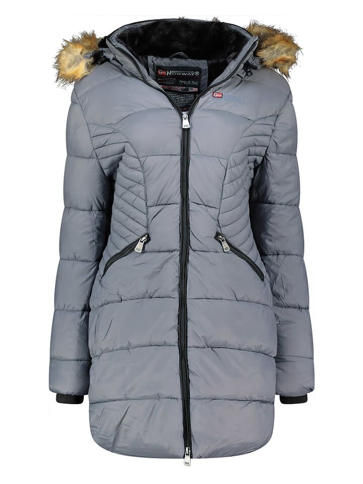 Стеганое пальто Geographical Norway Steppmantel, серый
Стеганое пальто Geographical Norway Steppmantel, серый