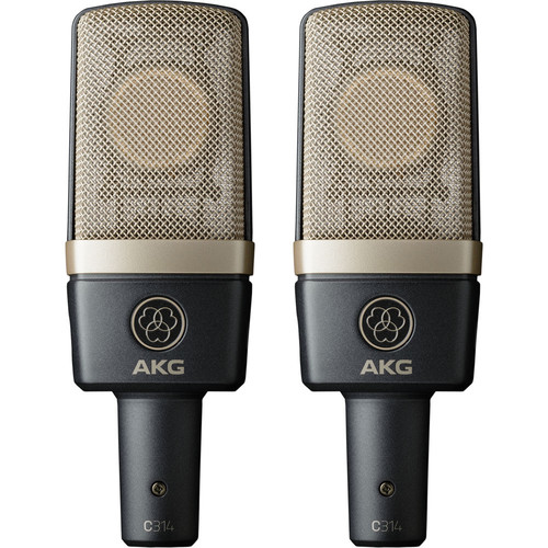 Конденсаторный микрофон AKG C314 с несколькими шаблонами (подобранная пара)
Конденсаторный микрофон AKG C314 с несколькими шаблонами (подобранная пара)