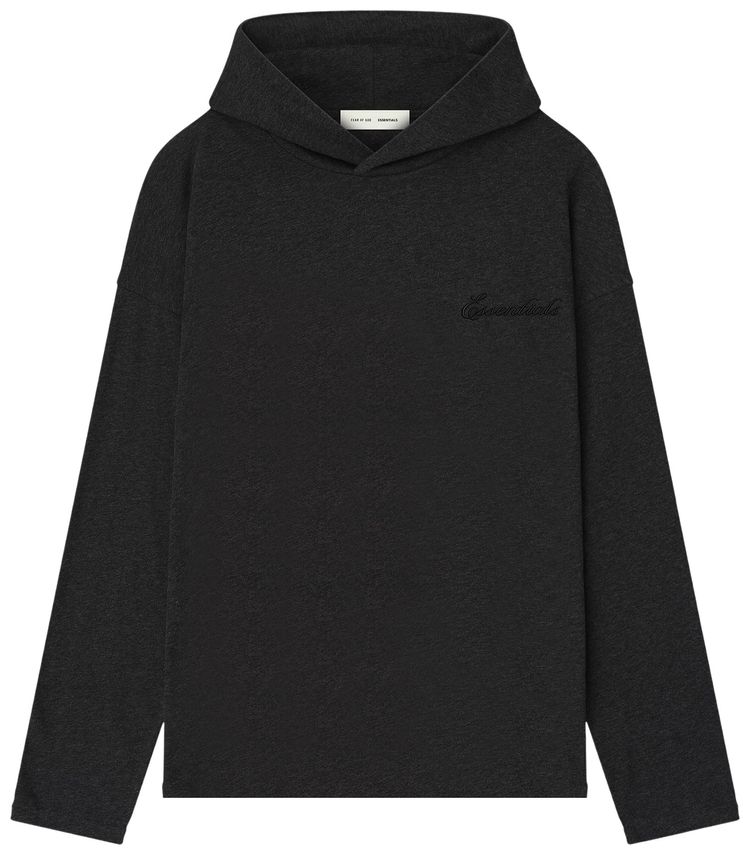 Классическая толстовка с капюшоном и длинными рукавами Fear of God Essentials с вышивкой, черный
Классическая толстовка с капюшоном и длинными рукавами Fear of God Essentials с вышивкой, черный