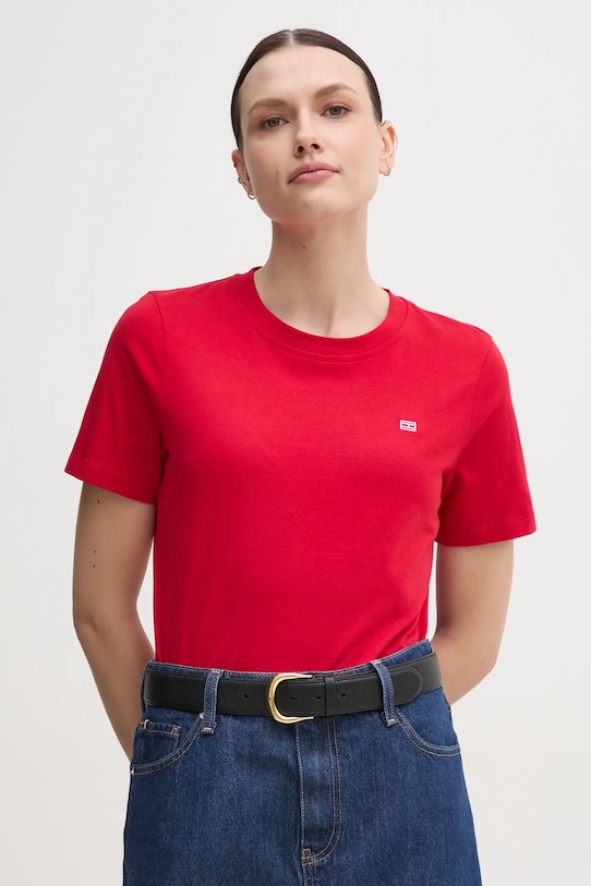 Хлопковая футболка Tommy Hilfiger, красный
Хлопковая футболка Tommy Hilfiger, красный
