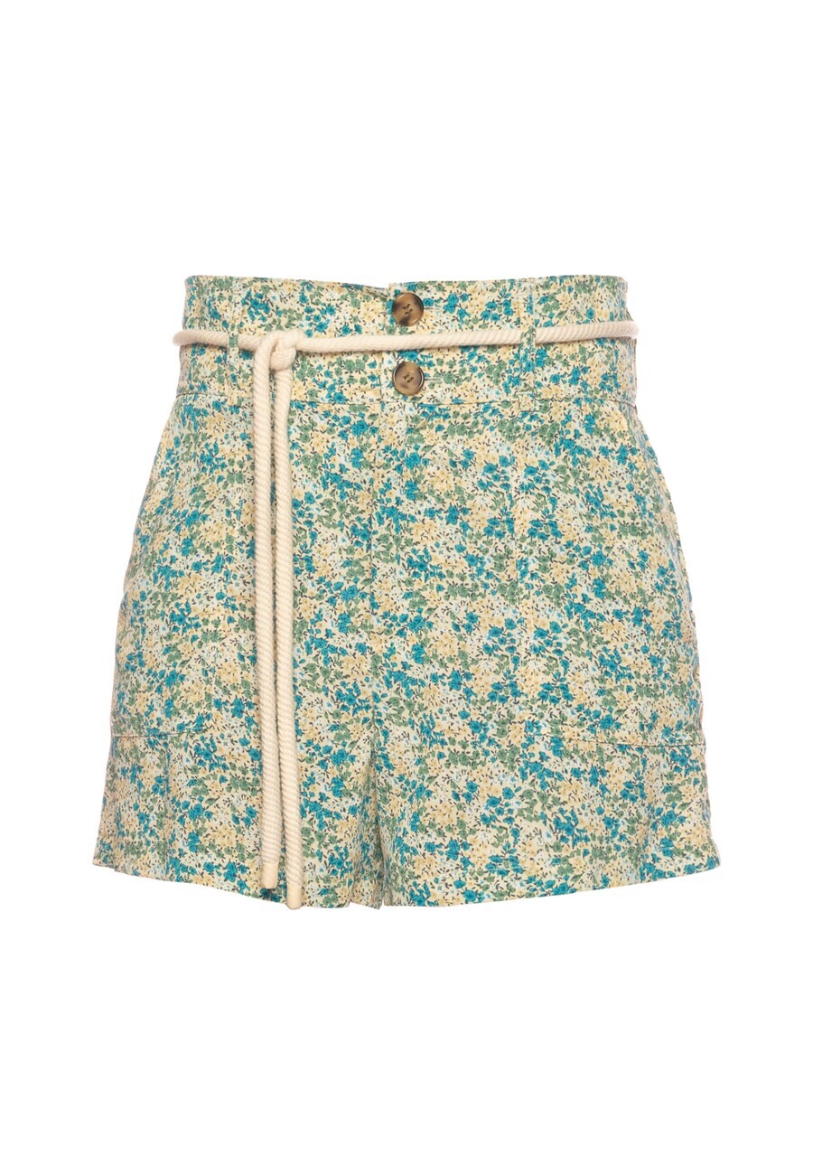 Шорты Le Temps Des Cerises, бежевый/зеленый
Шорты Le Temps Des Cerises, бежевый/зеленый