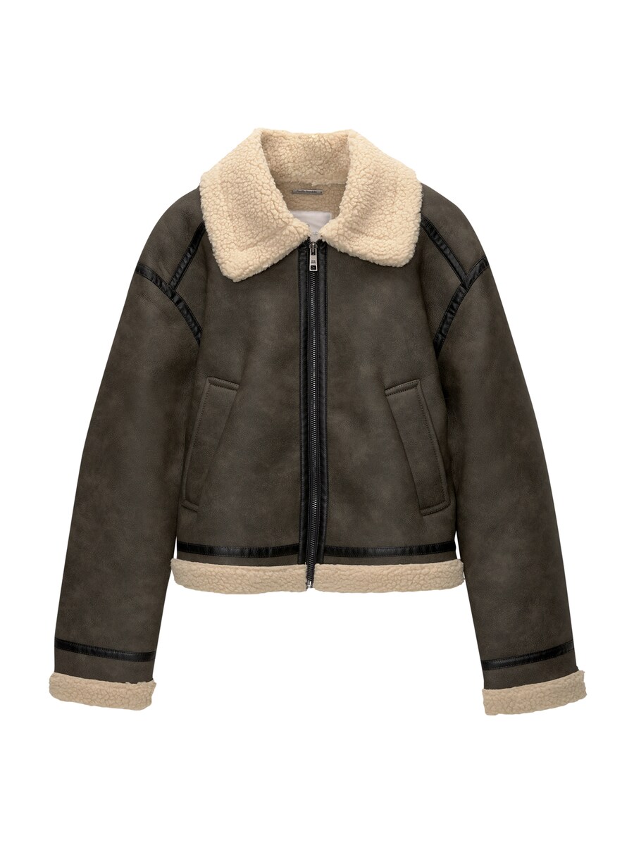 Межсезонная куртка Pull&Bear, темно-коричневый
Межсезонная куртка Pull&Bear, темно-коричневый