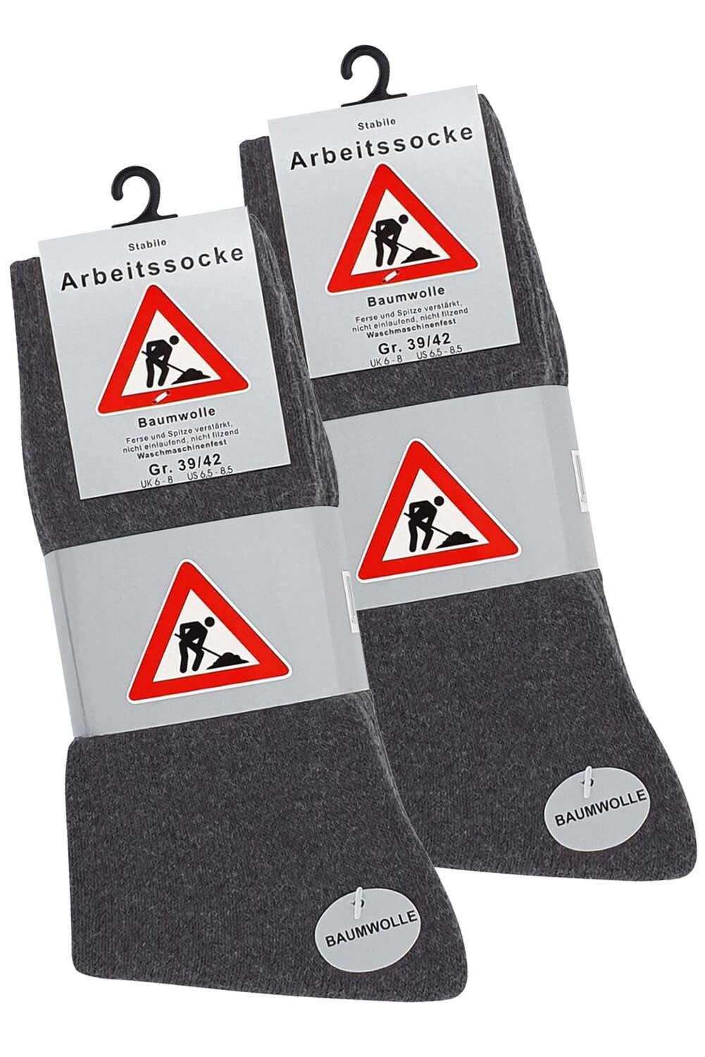 Носки Cotton Prime Arbeits 10 шт Berufs, антрацит
Носки Cotton Prime Arbeits 10 шт Berufs, антрацит