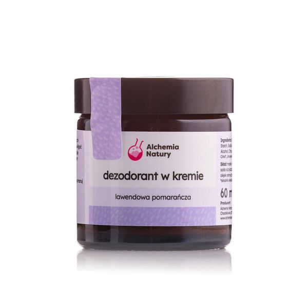 Крем-дезодорант Лаванда Апельсин, 60 мл Alchemia Natury
Крем-дезодорант Лаванда Апельсин, 60 мл Alchemia Natury