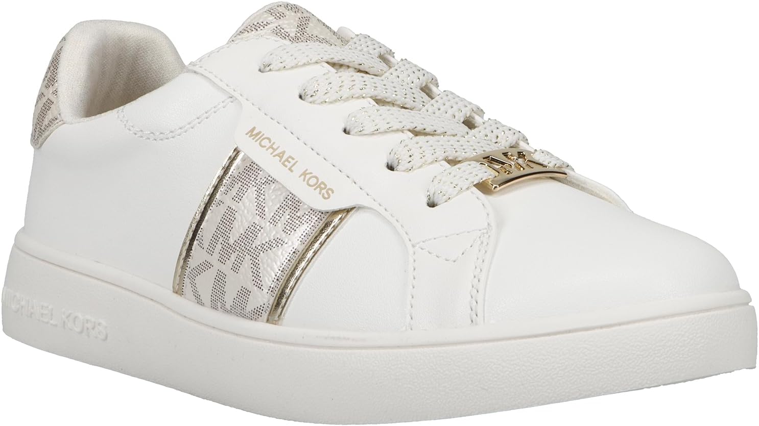 Кроссовки Michael Kors Girls Jem Maxine, белый/золотой
Кроссовки Michael Kors Girls Jem Maxine, белый/золотой