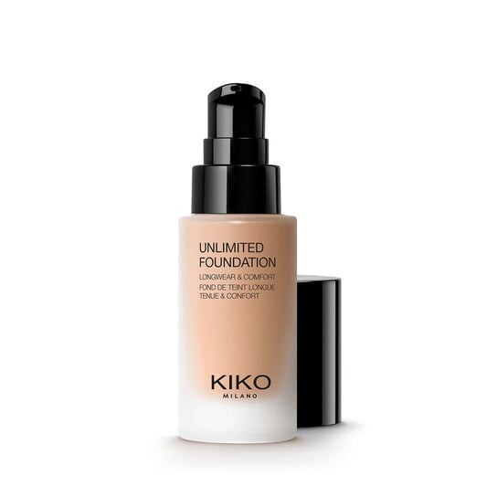 Стойкая жидкая основа 5R 30 мл KIKO Milano, Unlimited Foundation
Стойкая жидкая основа 5R 30 мл KIKO Milano, Unlimited Foundation