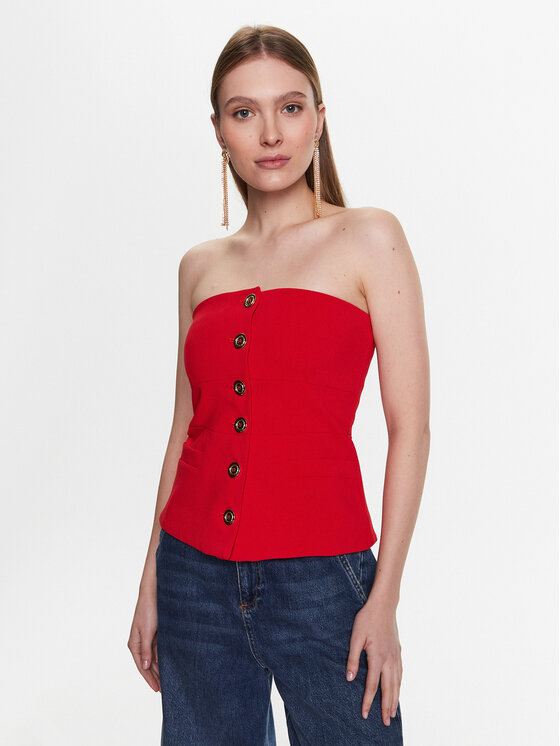 Топ slim fit 100112 7624 Pinko, красный
Топ slim fit 100112 7624 Pinko, красный