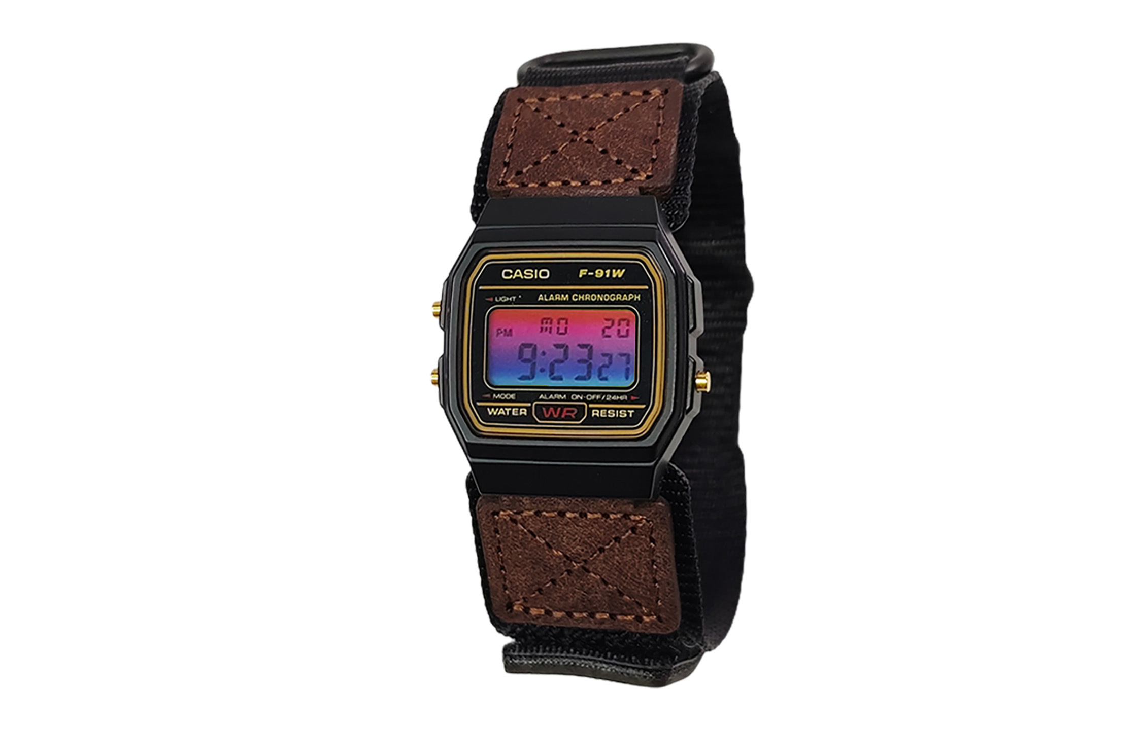 CASIO Мужские часы Retrofit Series с кварцевым механизмом и нейлоновым ремешком, черный циферблат
CASIO Мужские часы Retrofit Series с кварцевым механизмом и нейлоновым ремешком, черный циферблат