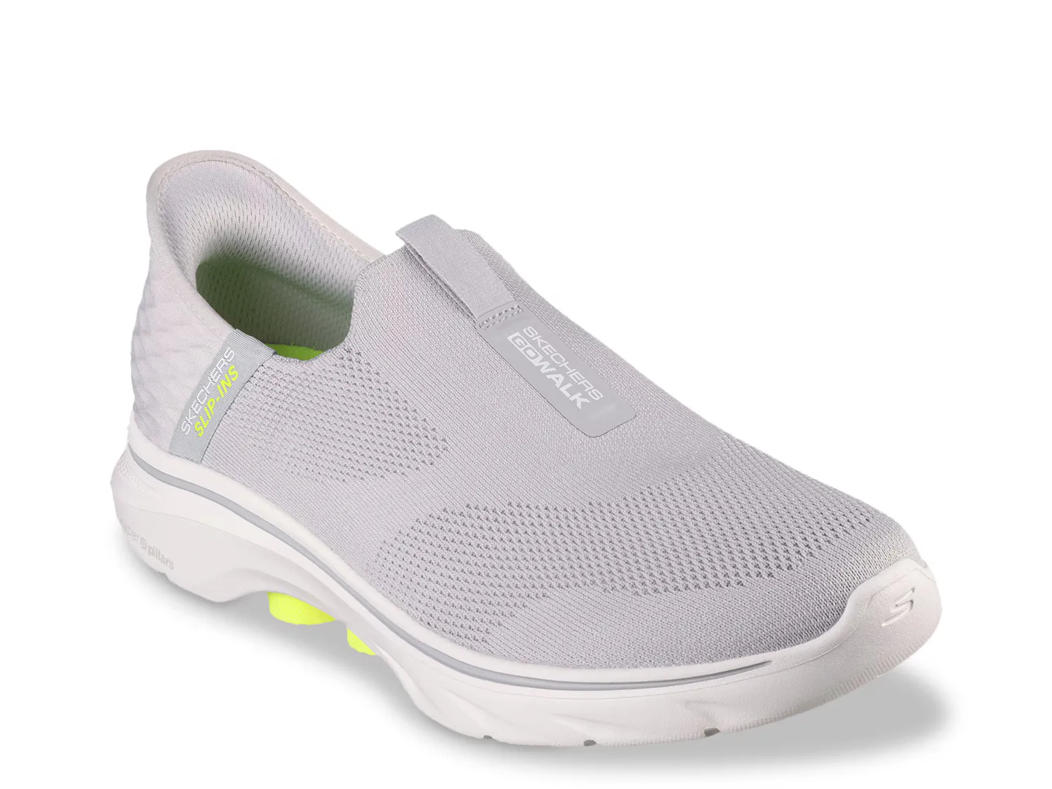 Кроссовки Hands Free Slip-Ins GO Walk 7 Easy On 2 Slip-On Sneaker Skechers, серый/зеленый
Кроссовки Hands Free Slip-Ins GO Walk 7 Easy On 2 Slip-On Sneaker Skechers, серый/зеленый