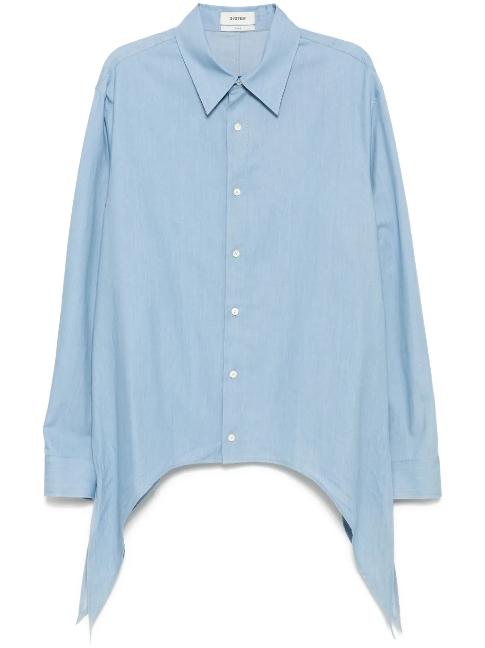 Рубашка с завязками System, синий
Рубашка с завязками System, синий