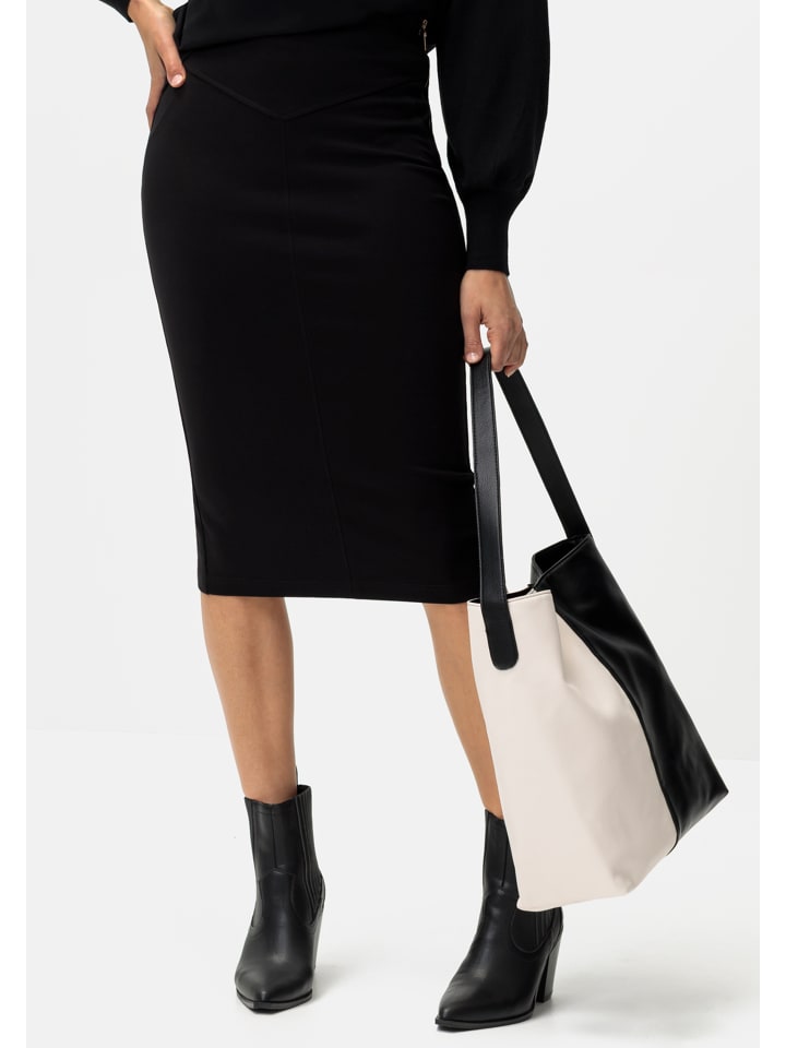 Юбка до колена LASCANA, черный
Юбка до колена LASCANA, черный