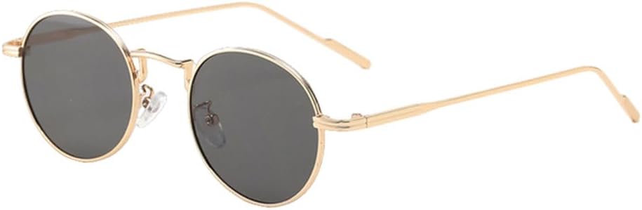 Металлическая оправа, круглые солнцезащитные очки для мужчин, ретро-стиль, маленькие мужские солнцезащитные очки для женщин, защита от ультрафиолета UV400, коричневый, желтый градиент TYUVIVO, Gold With Black
Металлическая оправа, круглые солнцезащитные очки для мужчин, ретро-стиль, маленькие мужские солнцезащитные очки для женщин, защита от ультрафиолета UV400, коричневый, желтый градиент TYUVIVO, Gold With Black