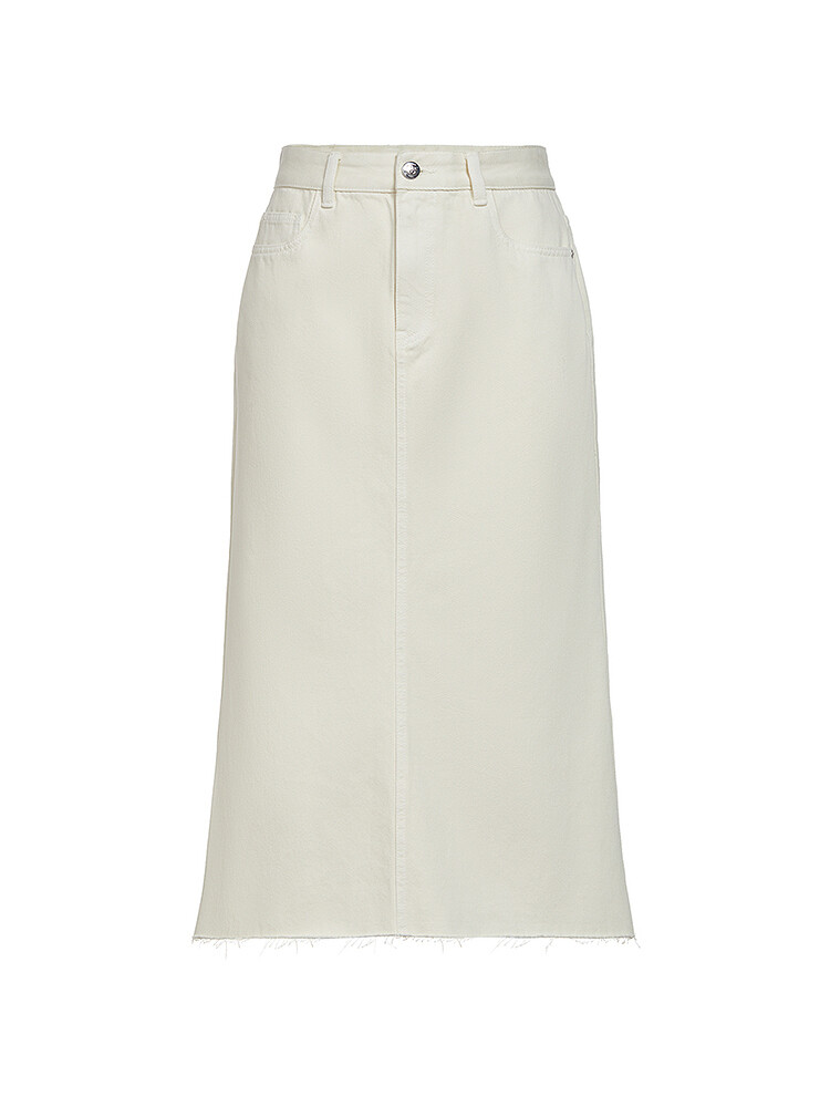 Юбка джинсовая Ochirly с разрезом, светло-абрикосовый
Юбка джинсовая Ochirly с разрезом, светло-абрикосовый