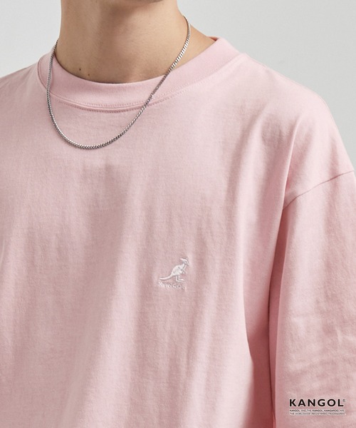 Футболка оверсайз с коротким рукавом, вышитый логотип KANGOL, светло-розовый
Футболка оверсайз с коротким рукавом, вышитый логотип KANGOL, светло-розовый