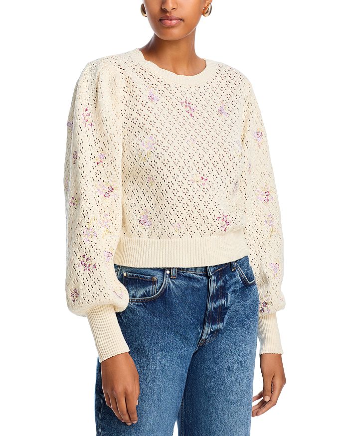 Свитер с длинными рукавами и цветочным узором AQUA, слоновая кость/кремовый
Свитер с длинными рукавами и цветочным узором AQUA, слоновая кость/кремовый