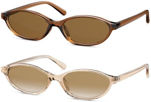 Ретро-солнцезащитные очки «кошачий глаз» для женщин, защита от УФ-излучения UV400, легкая квадратная оправа, идеально подходят для вождения, путешествий и повседневной носки OUKEMAX, 2pack-brown + Light Brown
Ретро-солнцезащитные очки «кошачий глаз» для женщин, защита от УФ-излучения UV400, легкая квадратная оправа, идеально подходят для вождения, путешествий и повседневной носки OUKEMAX, 2pack-brown + Light Brown