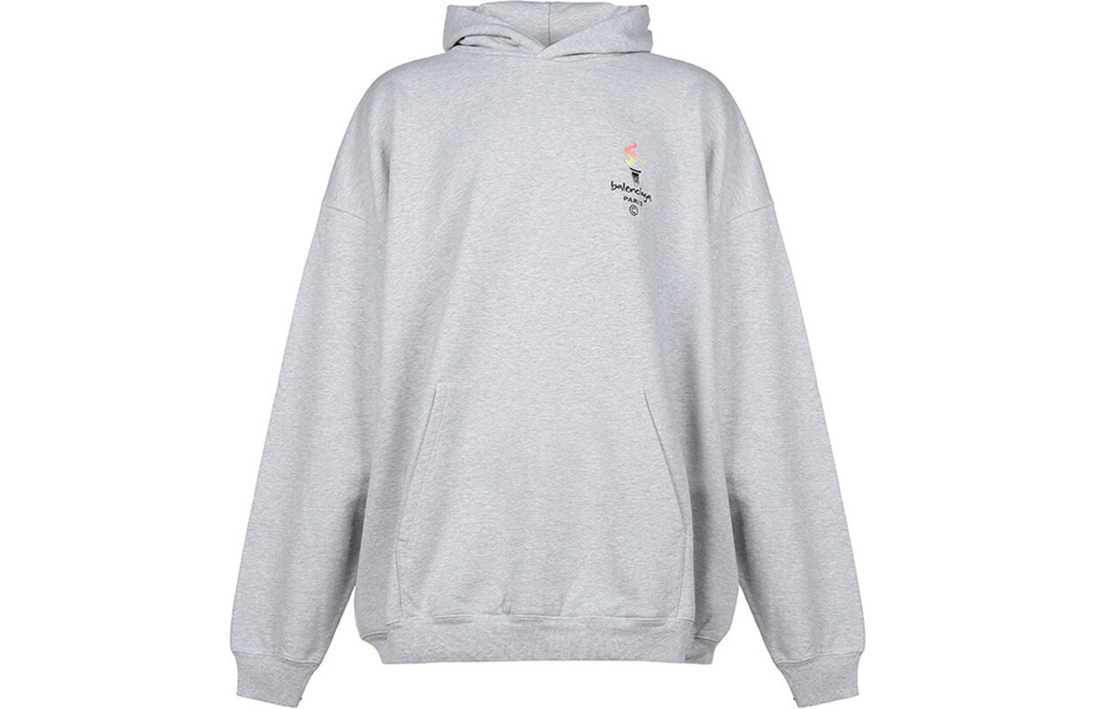 Толстовка мужская серая Balenciaga, серый
Толстовка мужская серая Balenciaga, серый