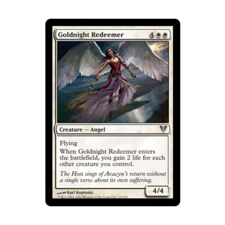 CCG Золотая ночь Искупитель (U), MTG - Avacyn Restored
CCG Золотая ночь Искупитель (U), MTG - Avacyn Restored