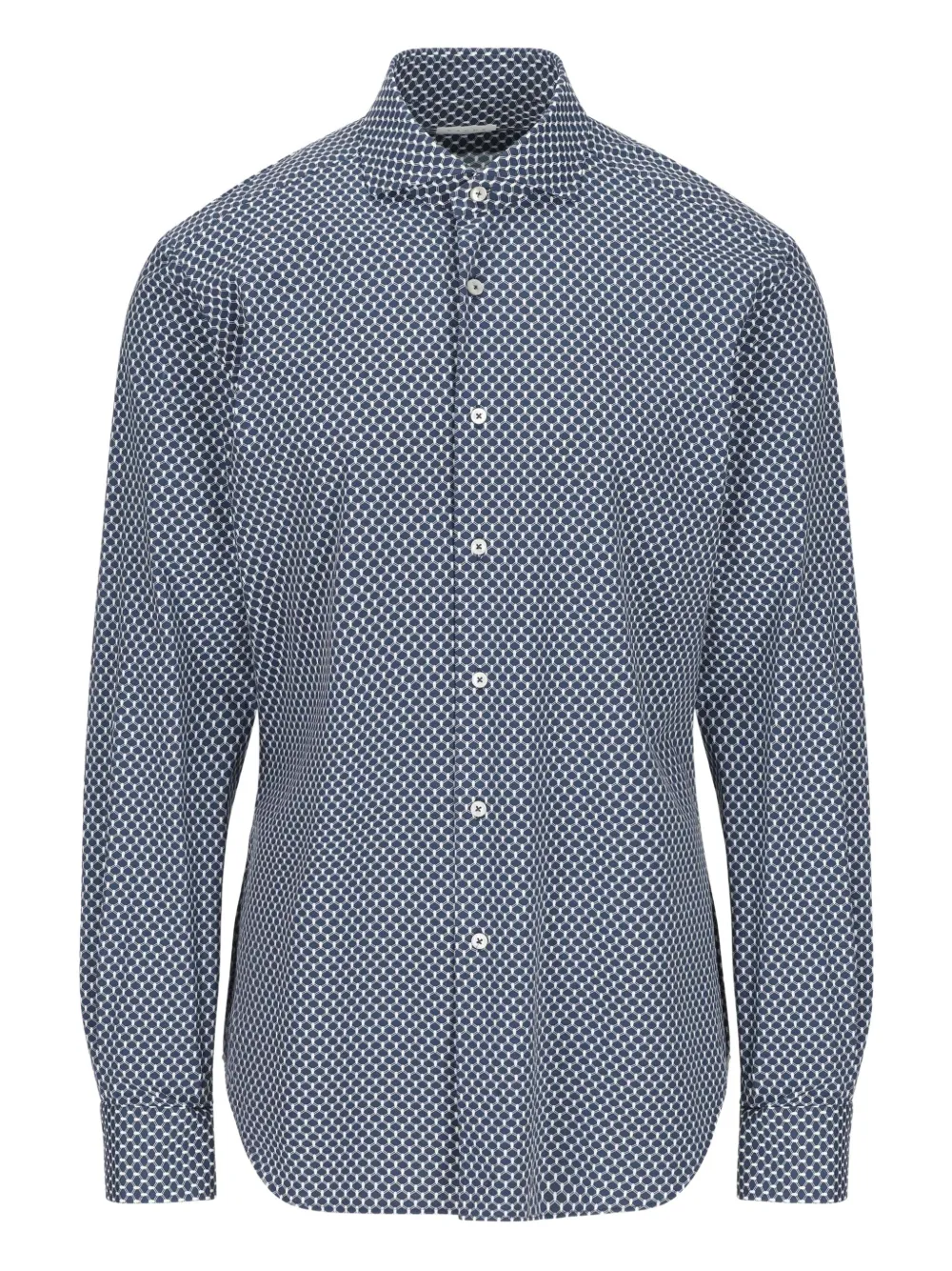 Рубашка с геометричным принтом Xacus, синий
Рубашка с геометричным принтом Xacus, синий