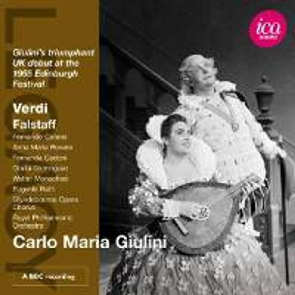 Диск CD Verdi: Falstaff - Giuseppe Verdi, Carlo Maria Giulini, Fernando Corena, Anna Maria Rovere, The Royal Philharmonic Orchestra
Диск CD Verdi: Falstaff - Giuseppe Verdi, Carlo Maria Giulini, Fernando Corena, Anna Maria Rovere, The Royal Philharmonic Orchestra