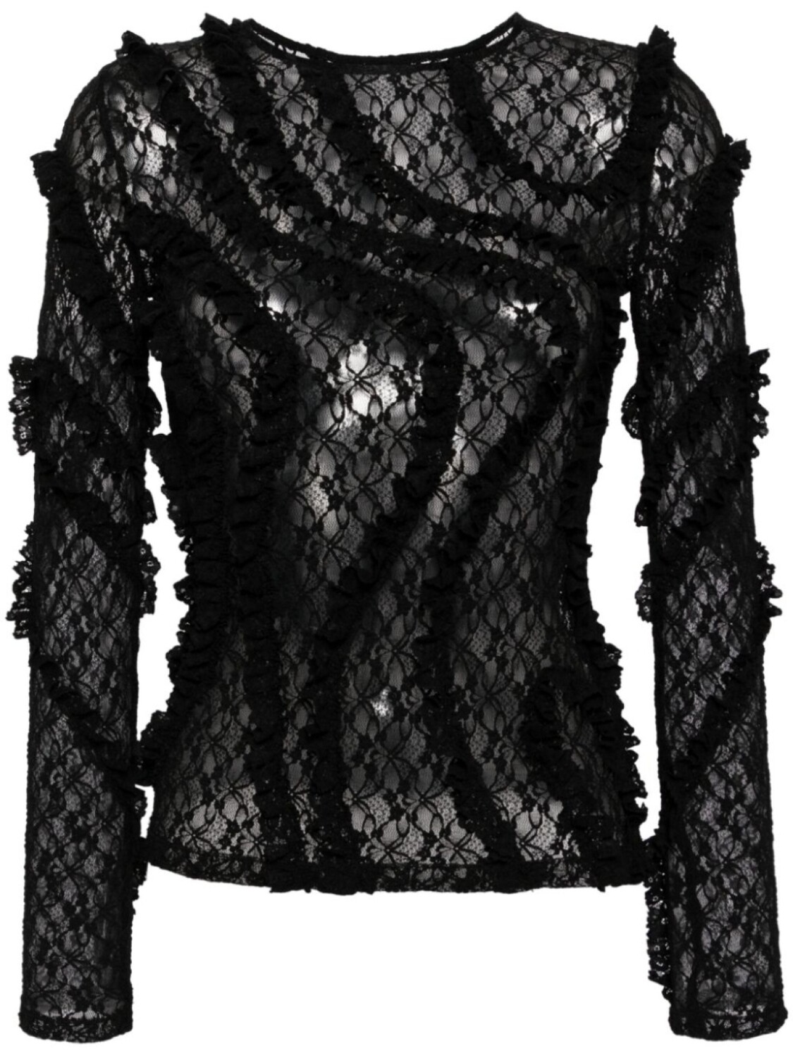 PushBUTTON футболка с оборками, черный
PushBUTTON футболка с оборками, черный