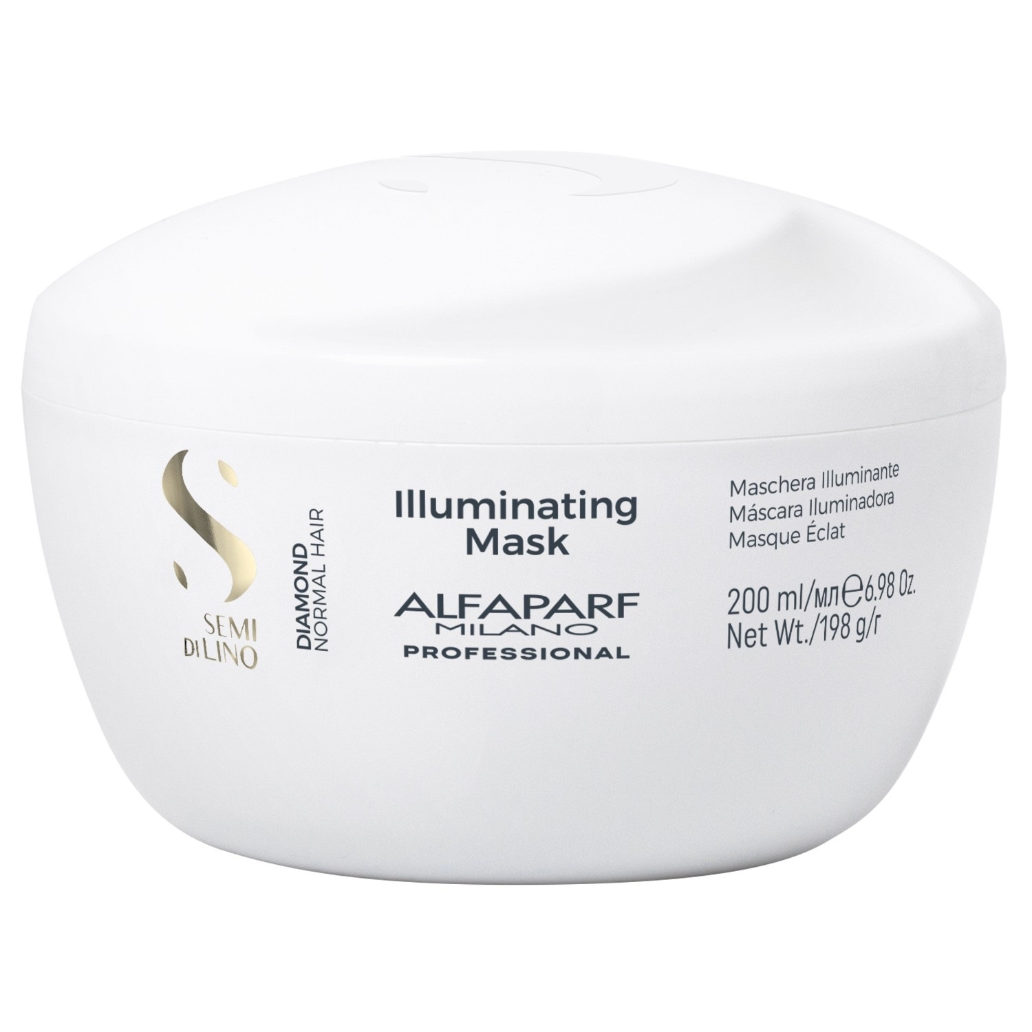 Маска для волос semi di lino diamond illuminating mask Alfaparf Milano, объем 200 мл
Маска для волос semi di lino diamond illuminating mask Alfaparf Milano, объем 200 мл