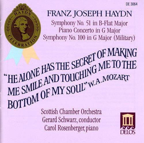 CD диск Haydn / Rosenberger / Schwarz / Sco: Symphonies 51 & 100 / Piano Concerto
CD диск Haydn / Rosenberger / Schwarz / Sco: Symphonies 51 & 100 / Piano Concerto