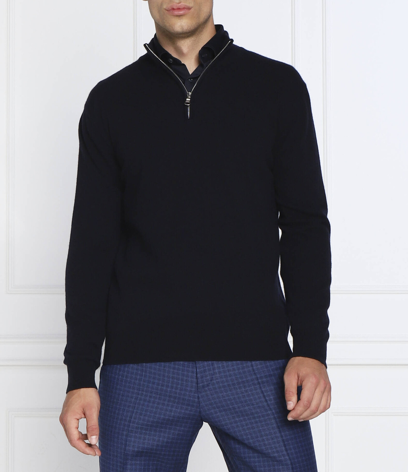 Свитер Oscar Jacobson regular fit, темно-синий
Свитер Oscar Jacobson regular fit, темно-синий