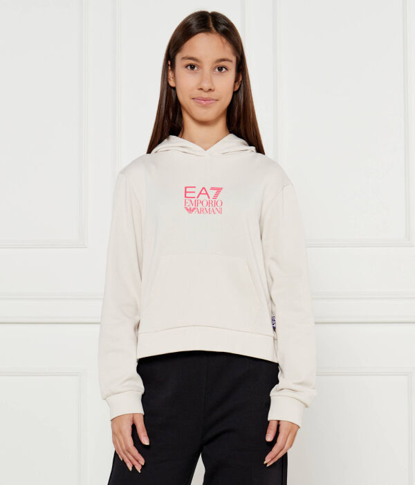 Толстовка детская Ea7 с розовой надписью, бежевый
Толстовка детская Ea7 с розовой надписью, бежевый