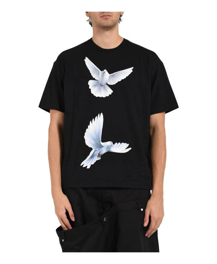 Футболка с изображением голубей свободы 3.Paradis, черный
Футболка с изображением голубей свободы 3.Paradis, черный