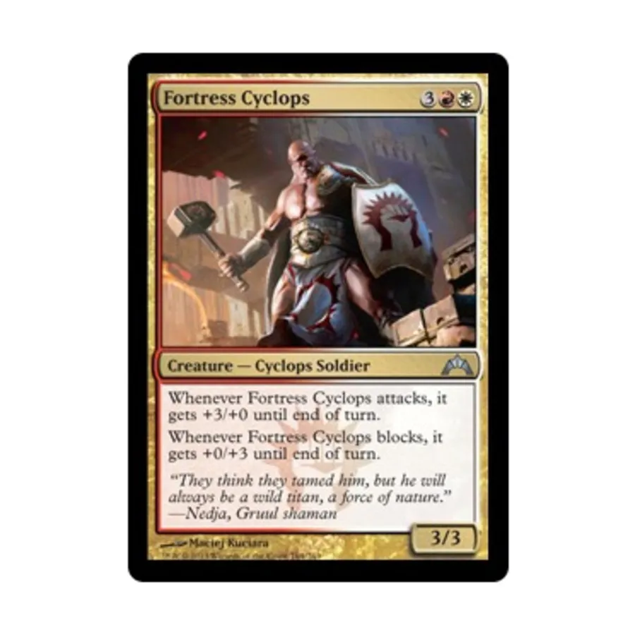 CCG Крепость Циклоп (U), MTG - Gatecrash
CCG Крепость Циклоп (U), MTG - Gatecrash