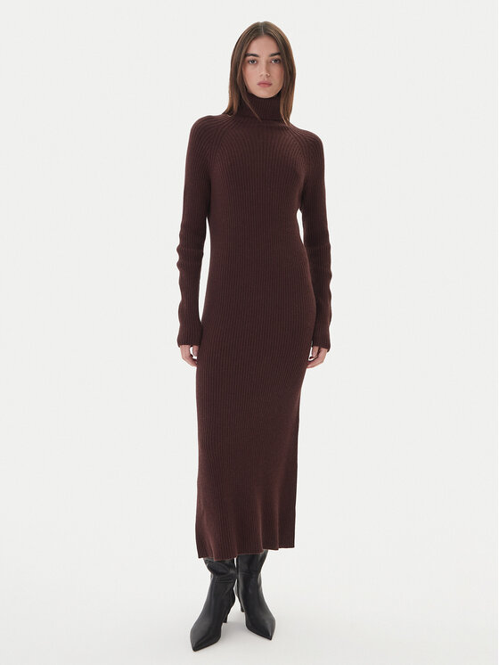 Вязаное платье regular fit 3M0853C Kontatto, коричневый
Вязаное платье regular fit 3M0853C Kontatto, коричневый