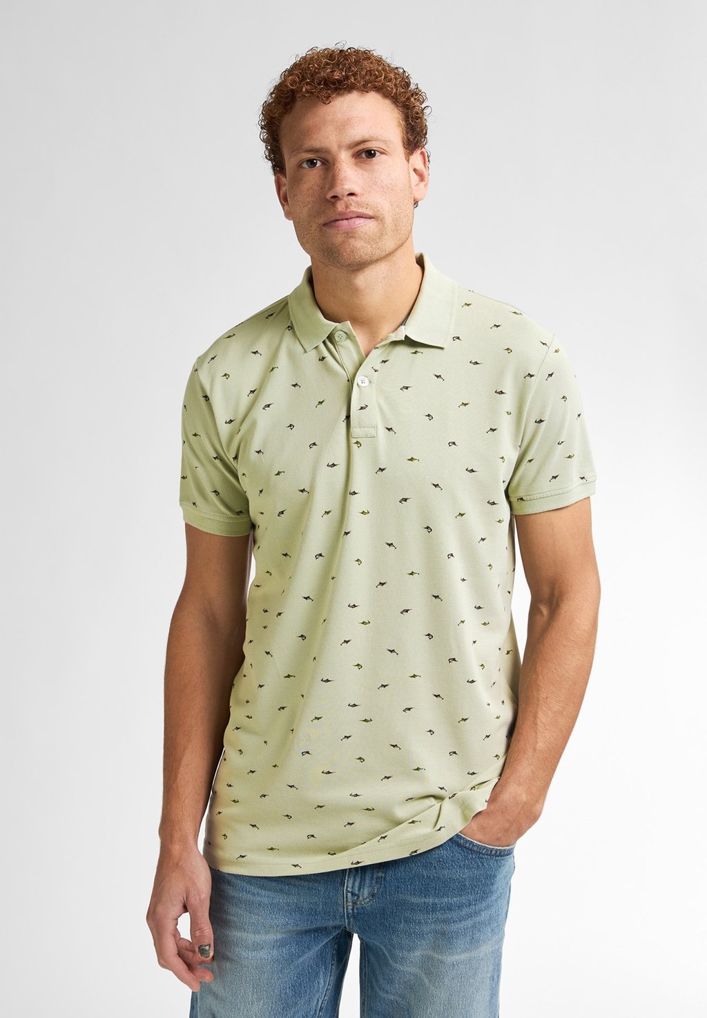 Рубашка поло ALL-OVER PRINT PALMVIEW Petrol Industries, светло-зеленый
Рубашка поло ALL-OVER PRINT PALMVIEW Petrol Industries, светло-зеленый